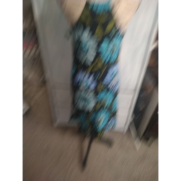 The Limited 100% Silk Midi Floral Dress Size 8 Feminine Cottage Core Summer - Picture 8 of 11